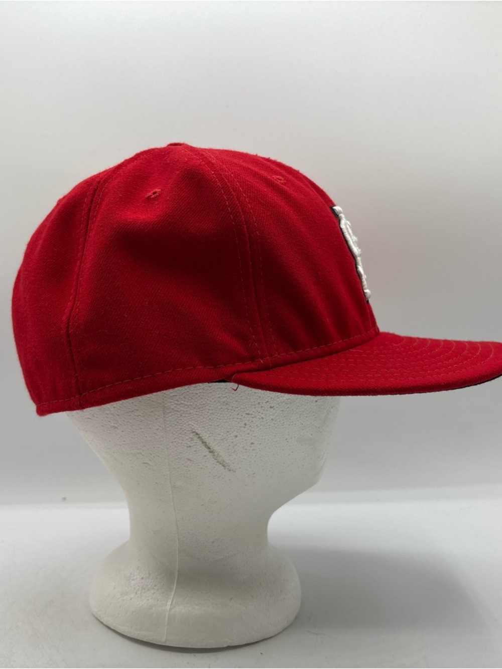 New Era 59Fifty St Louis Cardinals 2011 World Series Hat 7 5/8 Red On Field Hat - Picture 5 of 8